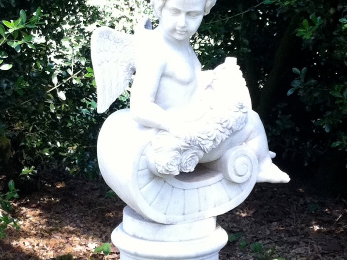PUTTO IN MAMRO BIANCO PRIMI NOVECENTO