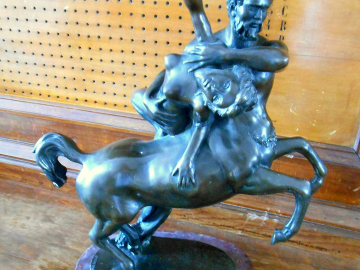 SCULTURA IN BRONZO CENTAURO H 45