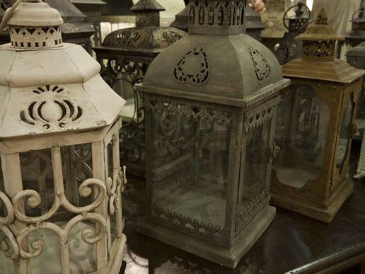 LANTERNE IN FERRO DA GIARDINO